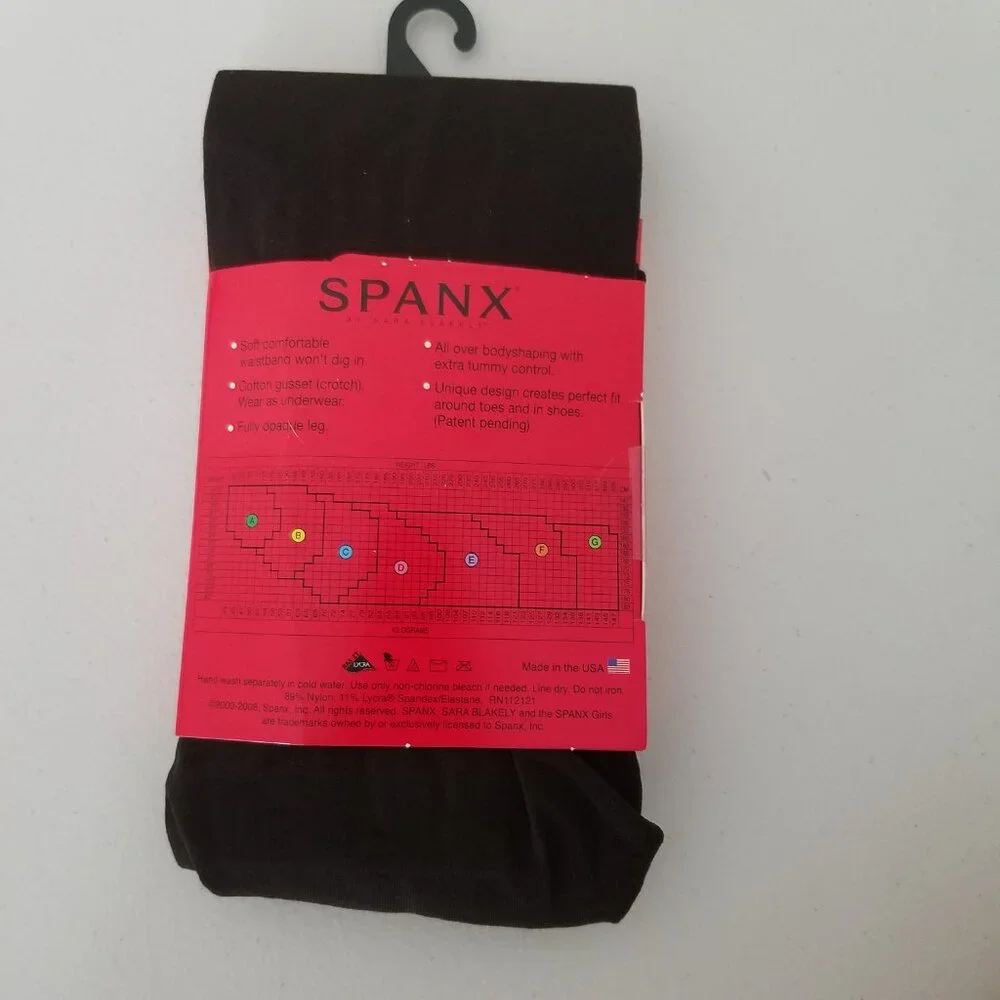 NWT SPANX by Sara Blakely Tight-End Tights Bodyshaping Bittersweet Size A
